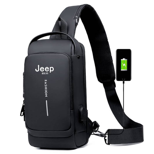 JEEP BULUO Brand High Quality  Chest Sling Bags for Men