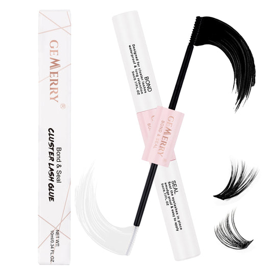 GEMERRY5ml  Lash Bond and Seal Cluster Lash Glue 2in1 for DIY Eyelash Extension