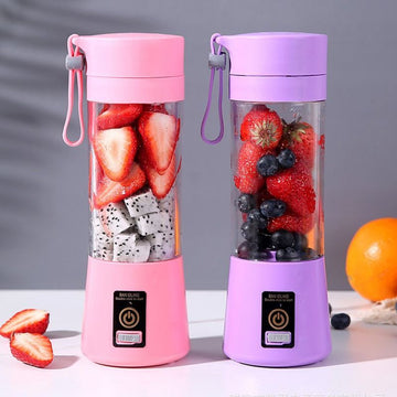 Mini Juicer Portable Blender Fruit and Milkshake / USB Rechargeable Multifunction Blender