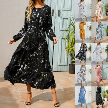 Floral Casual Long  Maxi Dresses For Women