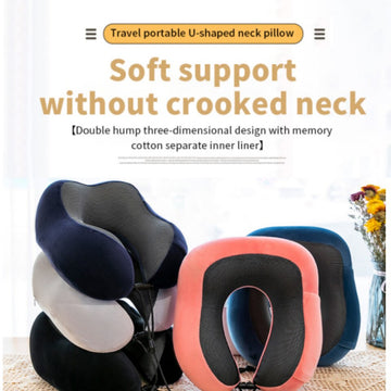 Memory Foam U Shaped Pillow Neck Pillow Nap Cervical Pillow