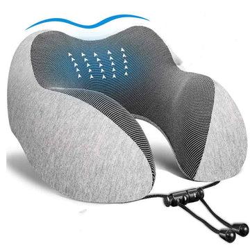 U Shaped Memory Foam Neck Pillows / Soft Travel Pillow / Massage Neck Pillow