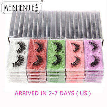 Mink Eyelashes 10/30/50/100pcs