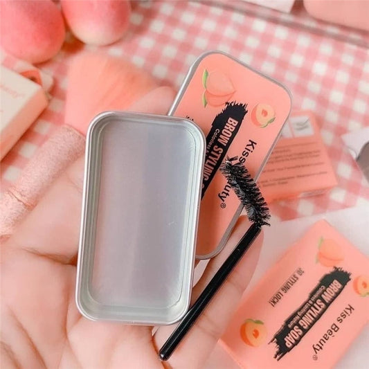 Eyebrow Styling Gel Brows Wax Sculpt Soap Waterproof Long-Lasting 3D Feathery Wild Brow Styling/ Easy To Wear Eyebrow Makeup