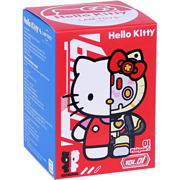 Hello Kitty Blind Box Toys Semi-mechanical Blind Box Tide Play Figure Doll Ornaments Gifts for Girls Keychain Birthday Surprise