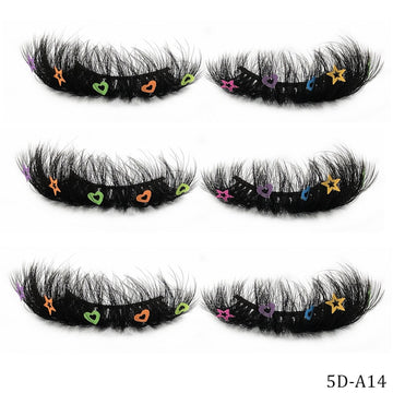 25mm Lashes On Them Full Strip 14/16/18mm Cosmetics Makeup Charming False Eyelashes Butterfly Lash