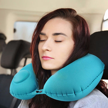 Inflatable Super Light Portable Neck U-Shape Pillow